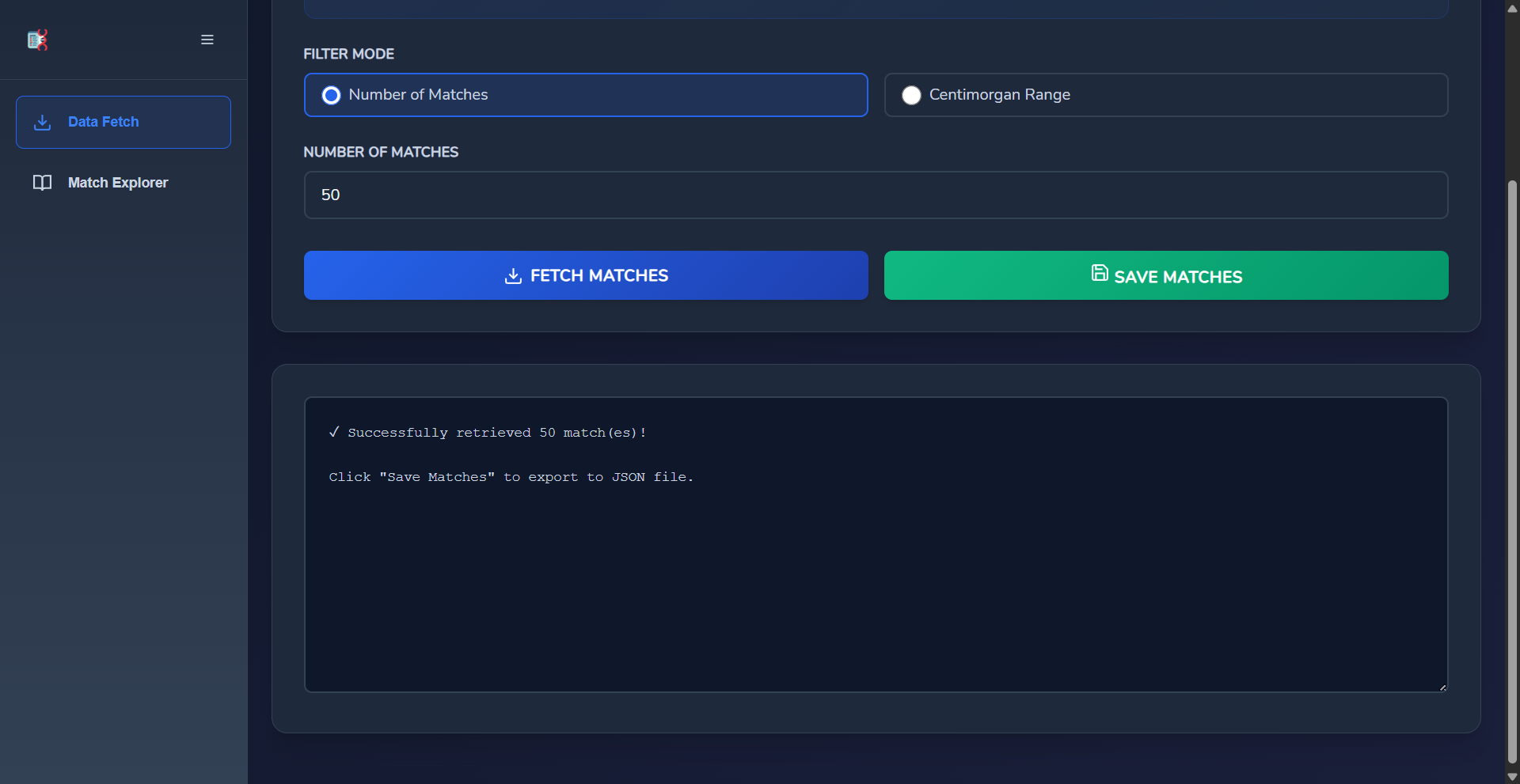 MatchFetch Regional Analysis